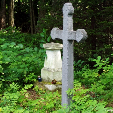 solinka2004c Solinka, cmentarz greckokatolicki, lato 2004 (foto: P. Szechyński)