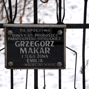 uherce2009i Uherce Mineralne, cmentarz obok nieistniejącej cerkwi, rok 2009 (foto: P. Szechyński)