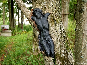 Łupków, cmentarz greckokatolicki i miejsce po cerkwi