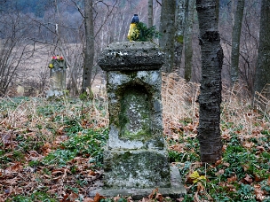 Prełuki, cmentarz i miejsce po cerkwi