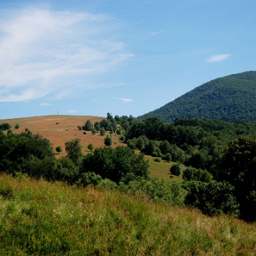 berehy2016y Berehy Górne, tereny dawnej wsi, w tle Wyżniański Wierch (foto: P. Szechyński)