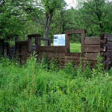 jaworzec2019f Jaworzec, rekonstrukcja dawnej chaty, 2019 (foto: P. Szechyński)