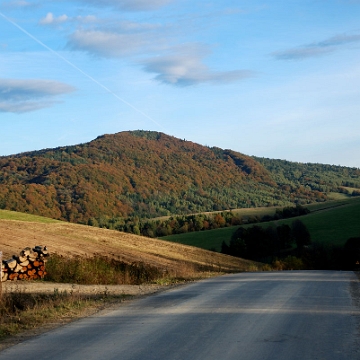 przelecz2013d Przełęcz nad Stężnicą, widok w kierunku Radziejowej (foto: P. Szechyński)