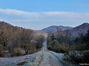 Caryńskie tereny dawnej wsi oraz przełęcz Przysłup Caryński