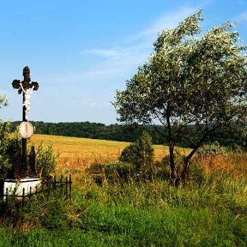 zubensko2012a Zubeńsko, krzyż przydrożny, 2012 (foto: P. Szechyński)