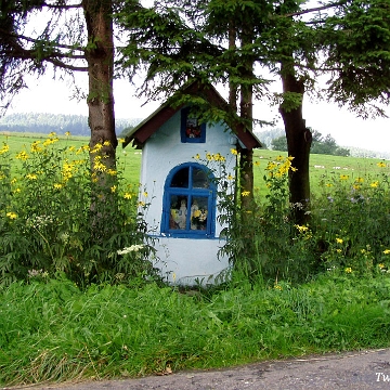 kalnica2004a Kalnica, kapliczka, 2004 (fot. P. Szechyński)