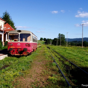 lupkow2004e Łupków, stacja PKP, 2004 (foto: P. Szechyński)