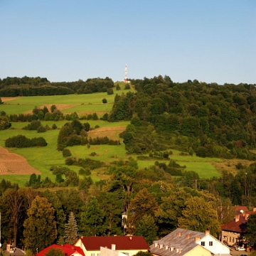 baligrod2018k Baligród, widok od cmentarza żydowskiego, 2018 (foto: P. Szechyński)