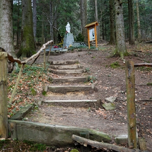 komancza2010f Komańcza, kapliczka Matki Bożej Leśnej, 2010 (foto: P. Szechyński)