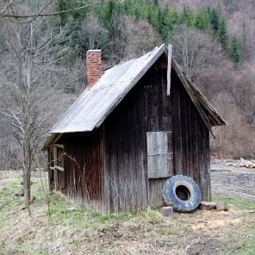 mikow2010s Mików, chatka na górnym składzie, 2010 (foto: P. Szechyński)