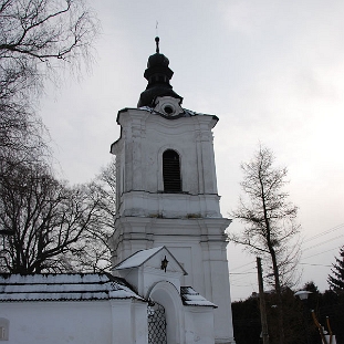 uherce2009c Uherce, barokowy kościół parafialny z 1757r., zima 2009 (foto: P. Szechyński)