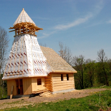 wmichowa2009r Wola Michowa, kościół rzymskokatolicki w budowie, 2009 (foto: P. Szechyński)