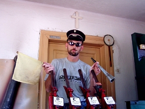 komancza2006b Komańcza, górna nastawnia kolejowa, 2006 (foto: P. Szechyński)