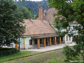 komancza2007o Komańcza, stacja kolejowa, 2007 (foto: P. Szechyński)