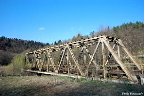 komancza2009j Komańcza, most w kamieniołomie, 2009 (foto: P. Szechyński)