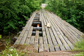 komancza2010i Komańcza, mostek nad Osławicą - droga do kamieniołomu, 2010 (foto: P. Szechyński)