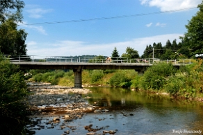 komancza2012d Komańcza, most nad Osławicą, droga do Prełuk, 2012 (foto: P. Szechyński)