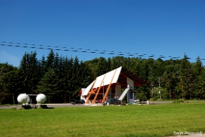 komancza2013b Komańcza, stacja paliw, 2013 (foto: P. Szechyński)