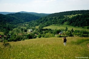 komancza2019b Komańcza, widok ze ścieżki przyrodniczo-historycznej, 2019 (foto: P. Szechyński)