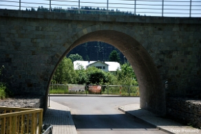 komancza2019f Komańcza, nowy wiadukt Komańcza-Letnisko, 2019 (foto: P. Szechyński)