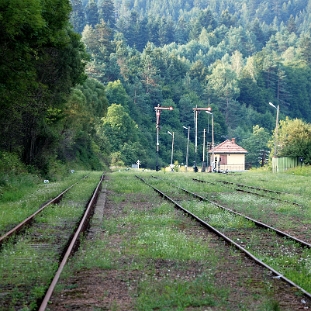 komancza2012o Komańcza, dolna nastawnia kolejowa, 2012 (foto: P. Szechyński)