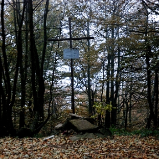 chrysz2013b Chryszczata, krzyż na wierzchołku (foto: P. Szechyński