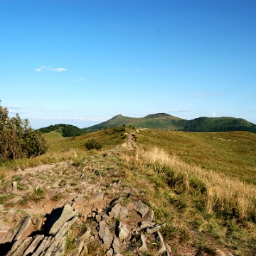 wetlinska2012p Przełęcz Orłowicza, widok w stronę Roha i Osadzkiego (foto: P. Szechyński)