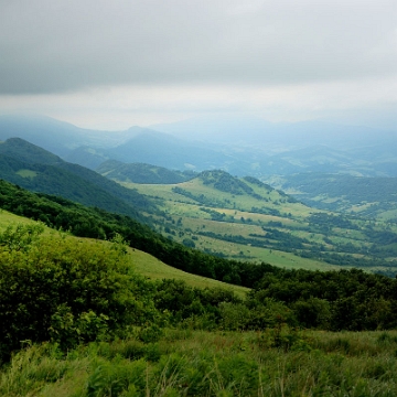 halicz2010b Przełęcz Bukowska, widok na Ukrainę (foto: P. Szechyński)