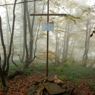 chrysz2014c Chryszczata, krzyż na szczycie, jesień (foto: P. Szechyński)