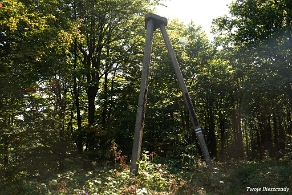 hyrlata2016d Hyrlata, trójnóg geodezyjny na szczycie (foto: P. Szechyński)