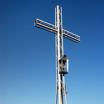 wetlinska2012s Smerek, krzyż na szczycie, 2012 - obecnie jest inny (foto: P. Szechyński)