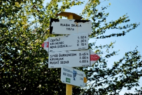 riaba2012h Riaba Skała, urwisko, 1167 m n.p.m. (foto: P. Szechyński)