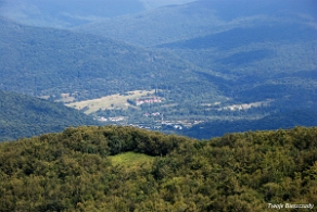 rawki2012e Wielka Rawka, widok na Ustrzyki Górne (foto: P. Szechyński)
