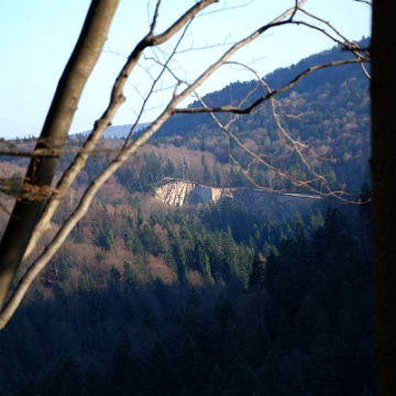 drobny2010e Rabe, kamieniołom "Drobny" widok na "Gruby", 2010 (foto: P. Szechyński)