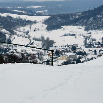 koziniec2010r Kamieniołom na Kozińcu, widok na Bóbrkę (foto: P. Szechyński)