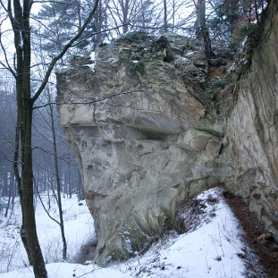 leski2009c Kamień Leski, zima 2009 (foto: P. Szechyński)