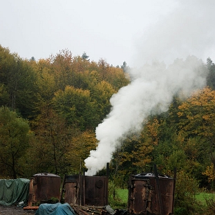 zerdenka2014c Żerdenka, wypał węgla, 2014 (foto: P. Szechyński)
