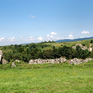 zagorz2010k Zagórz, ruiny klasztoru, 2010 (foto: P. Szechyński)