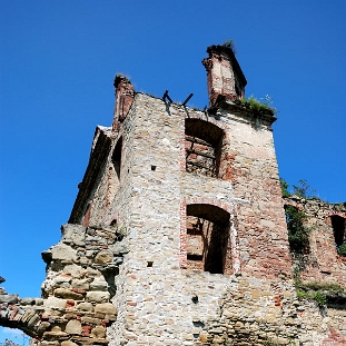 zagorz2010t Zagórz, ruiny klasztoru, 2010 (foto: P. Szechyński)