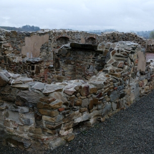 zagorz2014c Zagórz, ruiny klasztoru, 2014 (foto: P. Szechyński)