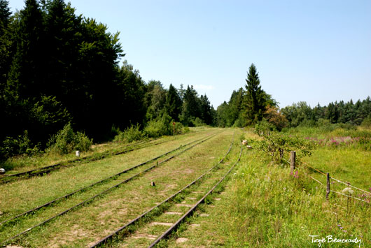 Balnica, torowisko kolejki