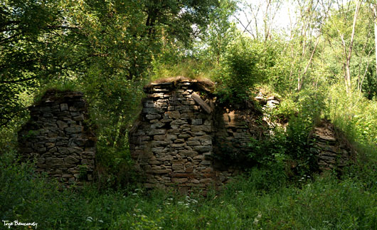 Ruiny cerkwi w Hulskiem