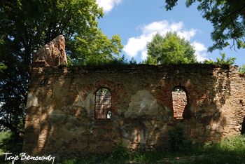 Krywe - ruiny cerkwi