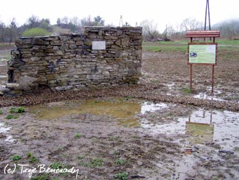 Kalnica, pozostałości stodoły