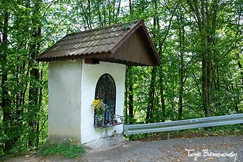 Kapliczka szczęśliwego powrotu w Polankach