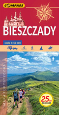 Mapa Bieszczady Compass 2022