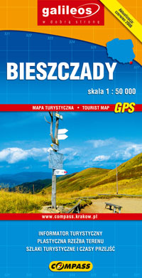 Mapa Bieszczady 2008