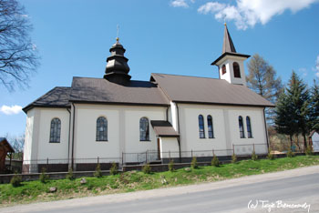 Polańczyk dawna murowana greckokatolicka cerkiew parafialna