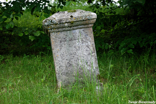 Cmentarz greckokatolicki w Bandrowie, nagrobek