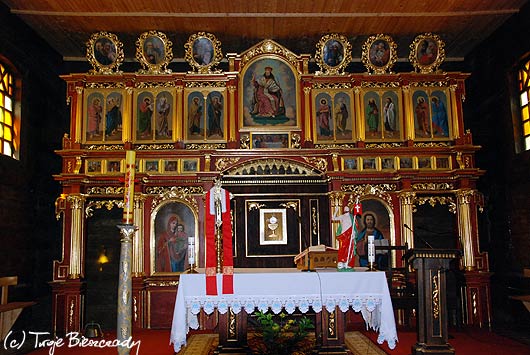 Cerkiew w Czarnej - ikonostas